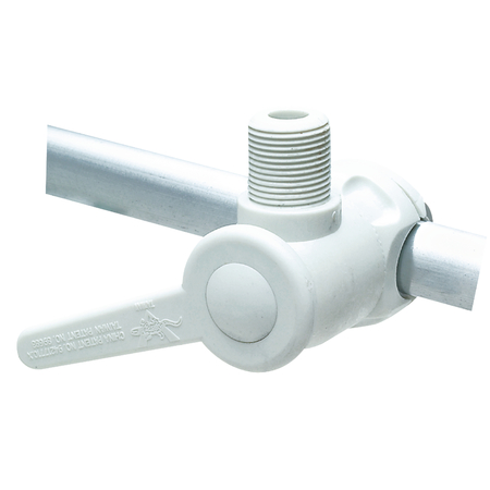 SEACHOICE Nylon Antenna Rail Mount - White 19561